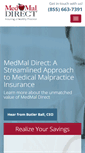 Mobile Screenshot of medmaldirect.com